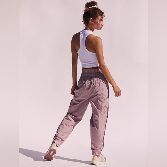 Free People Pants - NWOT FP Movement The Way Home Joggers Mauve Size Small